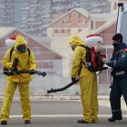 Personal aún mantiene las normas de bioseguridad.