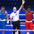 Julio Castillo se impuso a Yrysbek Uulu Rustam de Kirguistán (Asia), en los 92 kilogramos