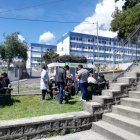 Los familiares de Esteban retiraron de la morgue de la Policía Nacional su cadáver.