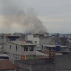 Bomberos controlaron el incendio.