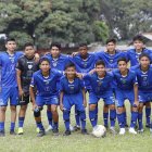 El equipo de la barriada Elvia María que participa en la sub-16.