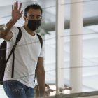 El estratega de 41 años, Xavi, llegó a Barcelona para su nuevo reto.