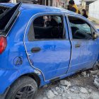 Las víctimas se movilizaban en este vehículo cuando fueron atacadas.