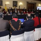 El presidente Lasso se reunió con dirigentes indígenas y sectores sociales.