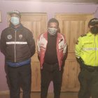 Los sospechosos puestos a órdenes de las autoridades.