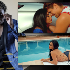 Lissette Cedeño en el vìdeoclip del cantante colombiano Mamuang