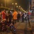 El atentado se ejecutó en la calle 25 de Agosto.