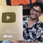 Felipe alcanzó el millón de suscriptores en septiembre de este año