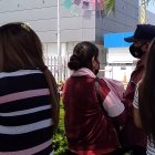 Los familiares llegaron desde Santa Lucía para retirar el cadáver de su familiar.