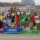 Antonella Puyo (centro) estará sacando la cara por Ecuador.