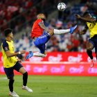 Arturo Vidal salió expulsado del partido Chile vs. Ecuador