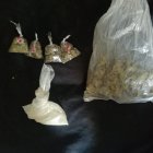 Parte de la droga incautada a los sospechosos en las últimas horas.