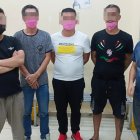 Fotografía proporcionada por la Policía de los sospechosos de plagiar a una compatriota suya.