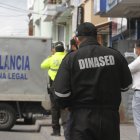 El hallazgo fue en esta casa de Pifo, nororiente de Quito. Allí murieron tres personas.