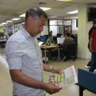 Roberto Palacios en las instalaciones de diario EXTRA.