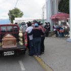 Solo una noche los deudos pudieron velar los restos de Leonidas Apo Hidalgo.