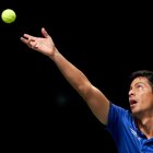 Gonzalo Escobar del equipo ecuatoriano de Copa Davis.