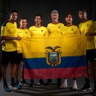 Todo el equipo de Ecuador en Copa Davis.