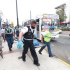 El cadáver fue trasladado al Laboratorio de Criminalística y Ciencias Forenses.
