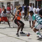 Año 2012 Felipe Caicedo jugando en la Penitenciaria del Litoral.