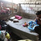 Diana vive con su esposo en casa de sus suegros, en un inmueble de construcción mixta.