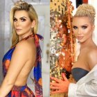 En la fotografía de la derecha, Carolina estaba 'caracterizada'.