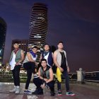 Integrantes de la agrupación Millenium.