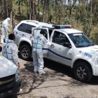 El hallazgo se realizó en el barrio Caminos del Sol II, en Riobamba.