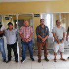 Los cuatro fueron detenidos por extorsionar.