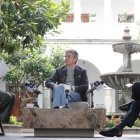 l mandatario fue entrevistado este 8 de diciembre por los periodistas Miguel Rivadeneira y Milton Pérez.