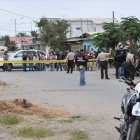 En este sector se hallaba la víctima cuando fue atacada a bala.