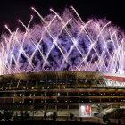 Imagen de la ceremonia de clausura de los Juegos Olímpicos de Tokio 2020.