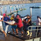 Una de las principales actividades en esta localidad de la provincia de Santa Elena es la pesca.