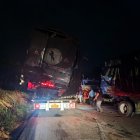 La Policía llegó al lugar para tomar procedimiento.