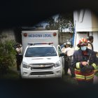 A través de una rendija en una puerta se miraba todo el movimiento que ocurría dentro del inmueble.