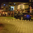 Más de 40 indicios balísticos levantaron los policías en el sitio.