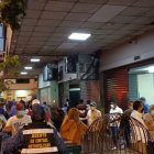 Así lucía el bingo cuando fue intervenido.