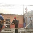 La emergencia se registró pasadas las 15:00 de este lunes. Al sitio acudieron unidades bomberiles.