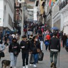El Centro Histórico ha sido intervenido en esta administración, pero aún hay vendedores.