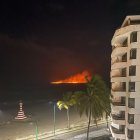 Se reporta un dantesco incendio en San Vicente.