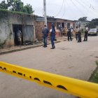 Byron Calderón fue hallado sin vida en el patio de un inmueble deshabitado.