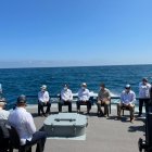 Evento. Guillermo Lasso firmó el decreto ejecutivo que valida la ampliación del área de protección.