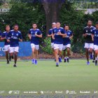 Emelec realiza la pretemporada en el polideportivo Los Samanes, norte de Guayaquil.