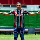 Mario Pineida llegó esta temporada a Fluminense de Brasil, tras su paso por Barcelona.