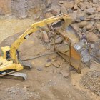 Minería. Las autoridades azuayas señalan la posible contaminación en el río Santa Bárbara.