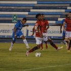 Danny Luna fue autor de los dos goles, con los que 9 de Octubre se impuso a Barcelona