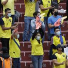 Los hinchas tenían la ilusión de poder alentar a su selección en el duelo ante Brasil, como lo hicieron en anteriores juegos de eliminatorias.
