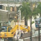 El Servicio Nacional de Gestión de Riesgos y Emergencias acudió a atender la emergencia.