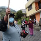 Los moradores dijeron que capturarán a los delincuentes y les darán palo.