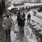 La zona está entre las vulnerables. Se ubica en las faldas del volcán Pichincha.